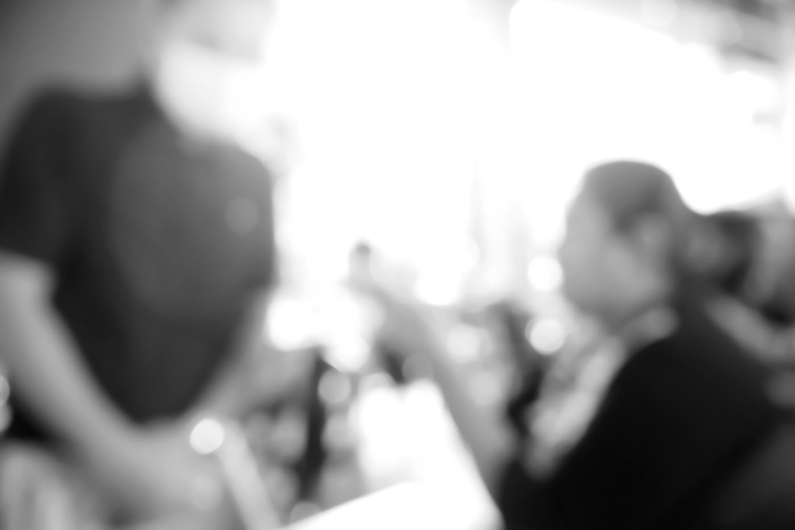 blurry picture of girl on the phone