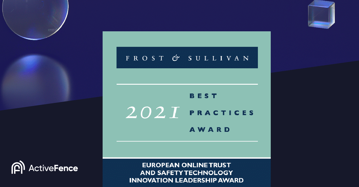 Frost and sullivan best practice award 2021