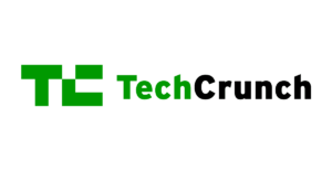 TechCrunch logo in green and black.