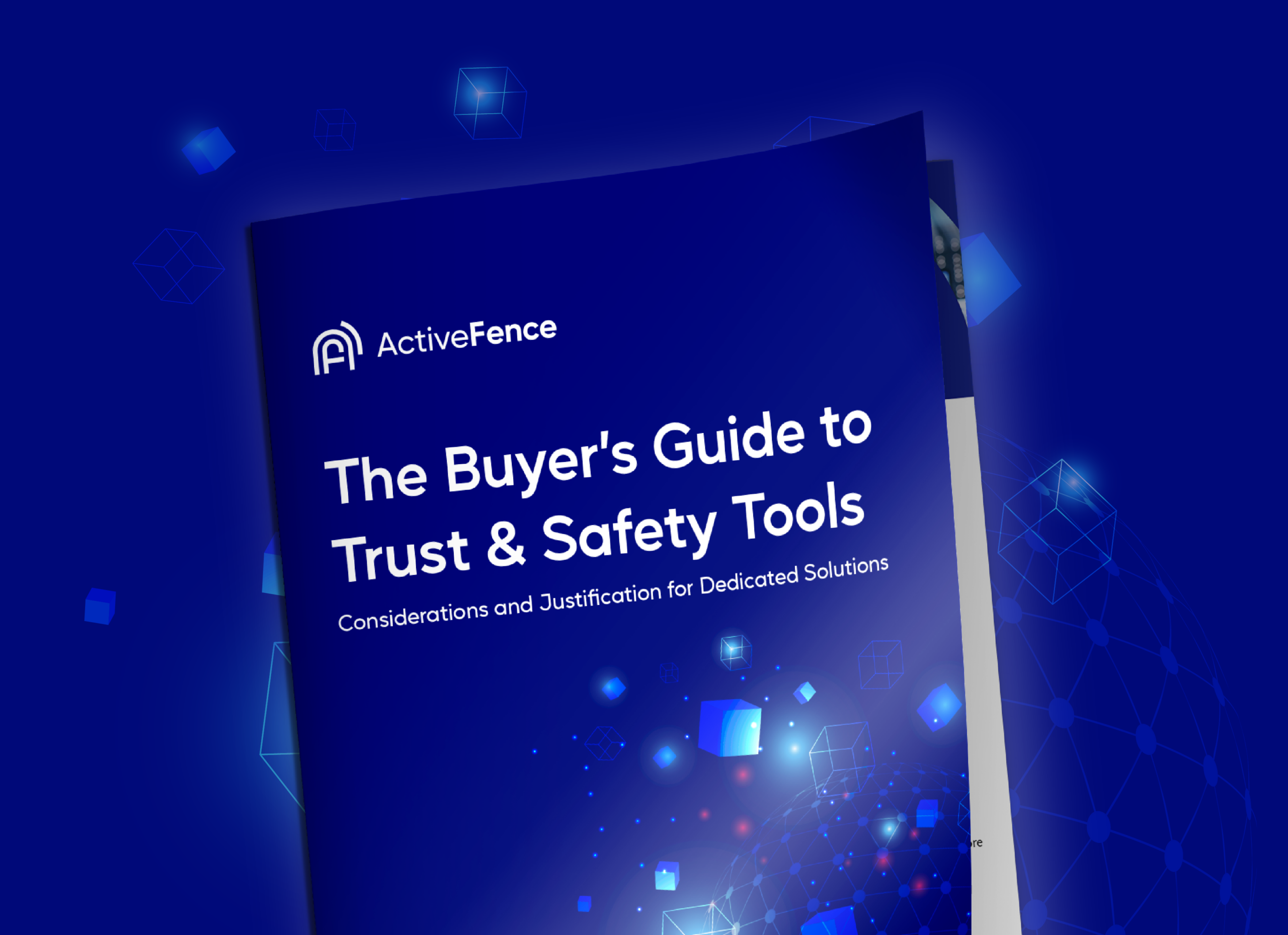 Cover of ActiveFence's Buyer's Guide to Trust & Safety Tools