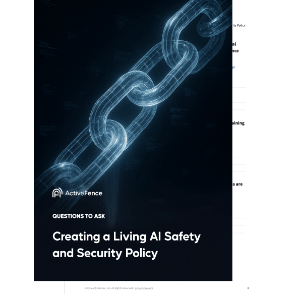 ActiveFence AI Safety and Security Questionnaire