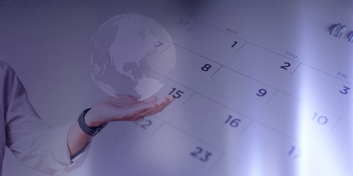 Global events calendar