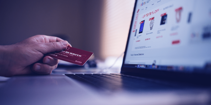 buying online with a credit card